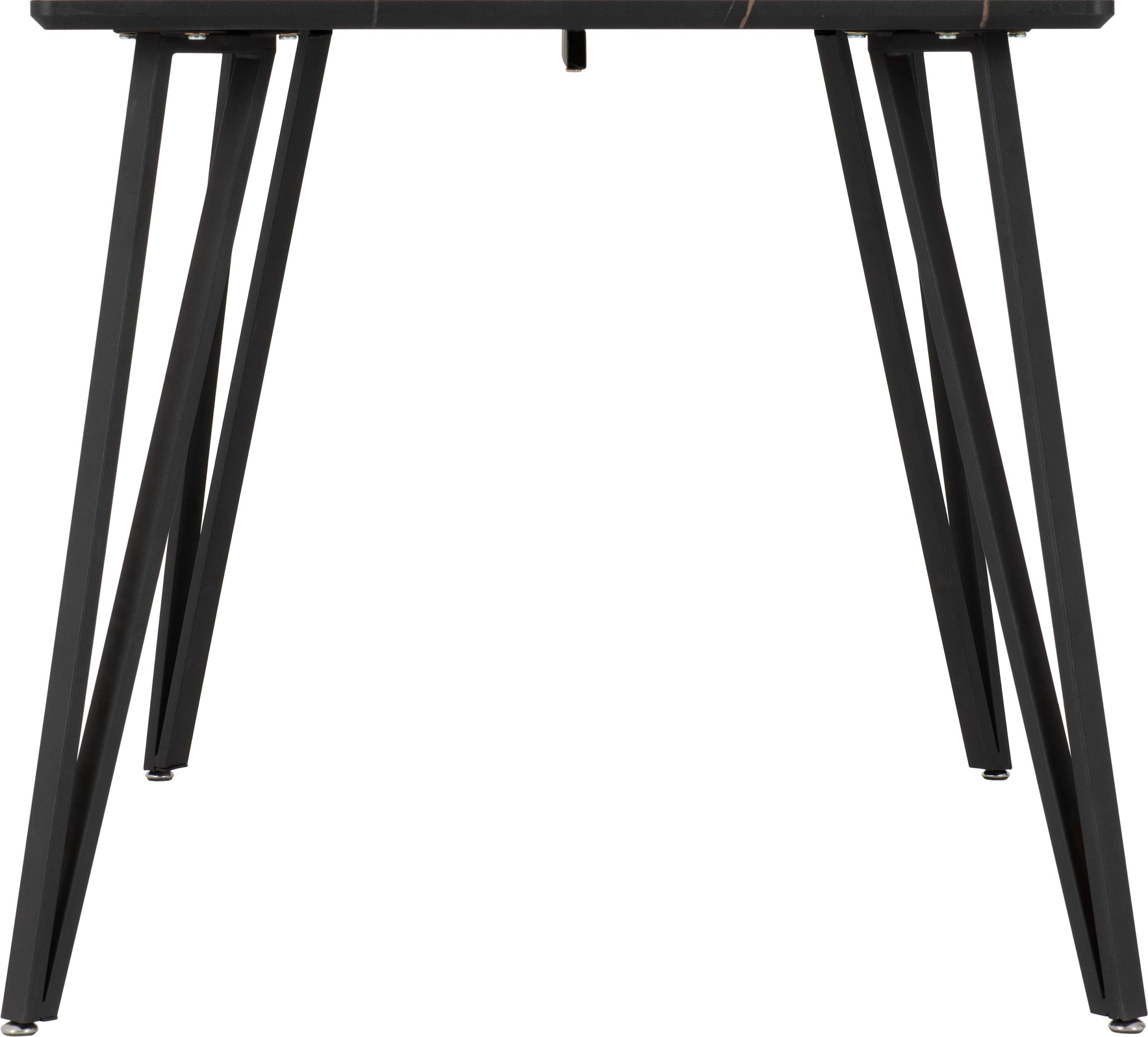 Marlow Dining Table - Black Marble Effect