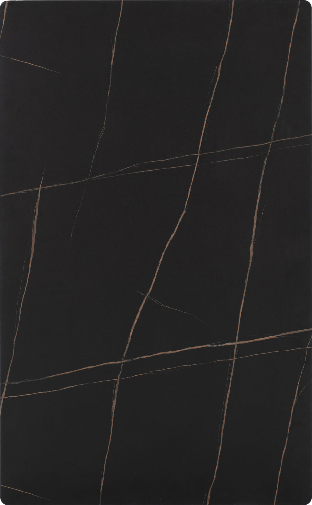 Marlow Dining Table - Black Marble Effect