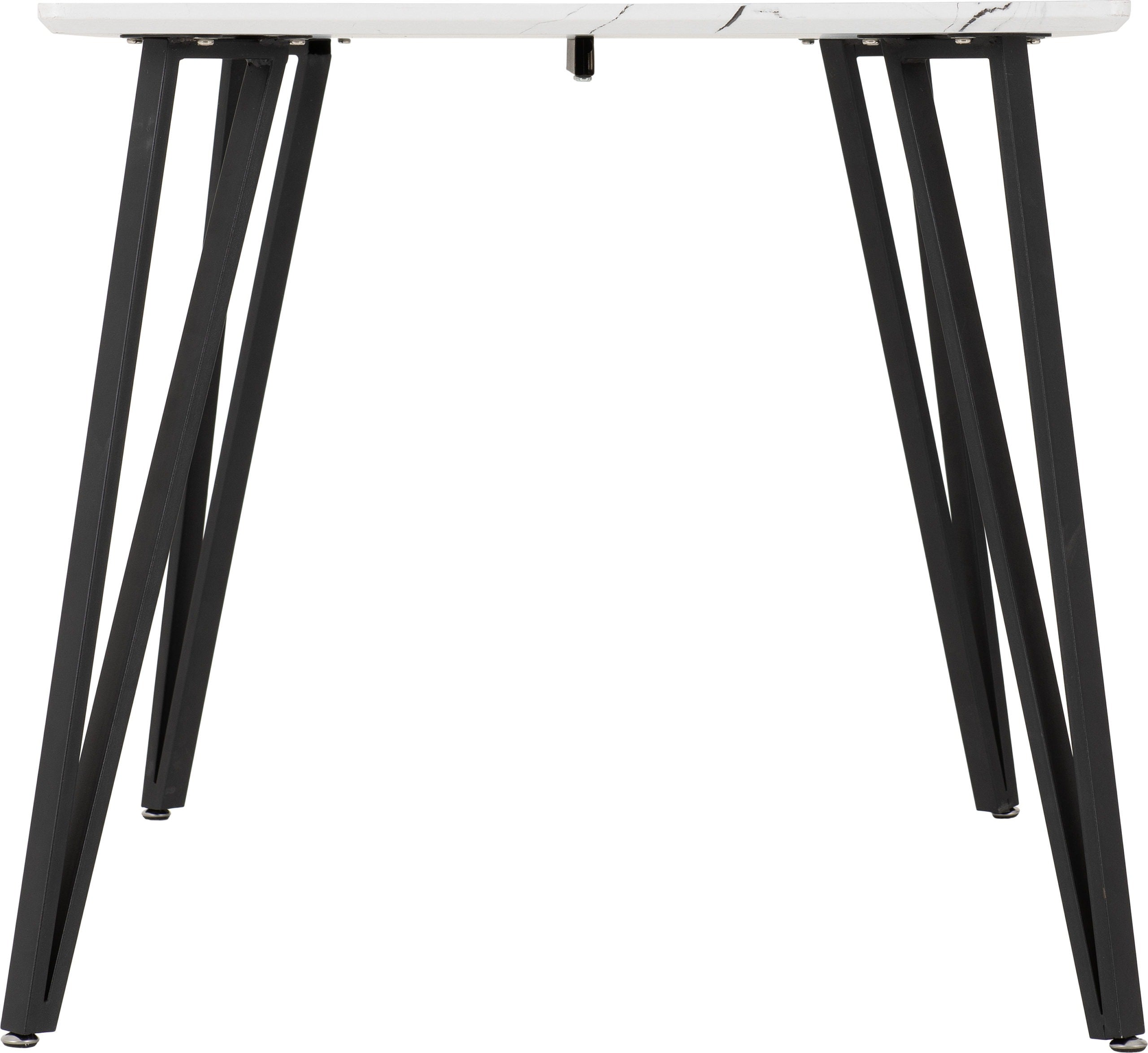 Marlow Dining Table - White Marble Effect