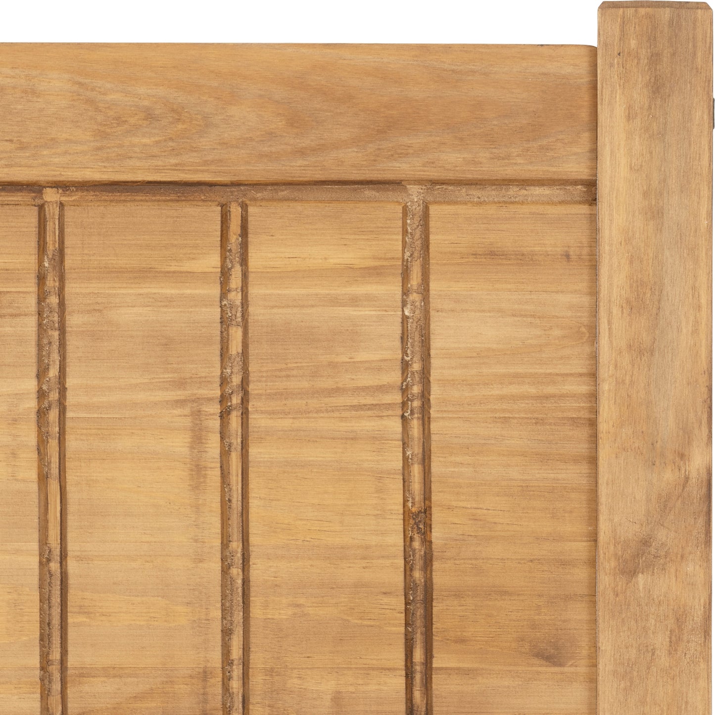 Maya 3' Bed - Distressed Waxed Pine