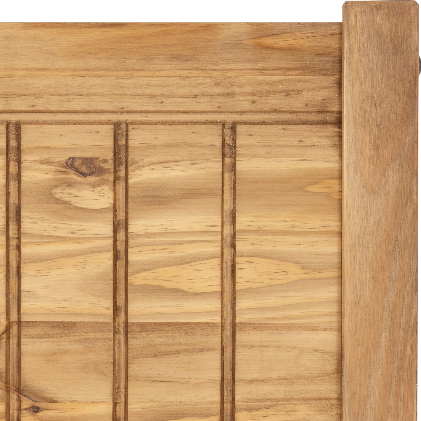 Maya 4'6" Bed - Distressed Waxed Pine