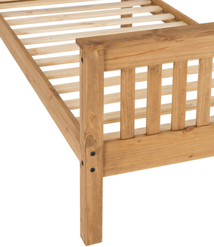 Monaco 3' High End Bed - Grey