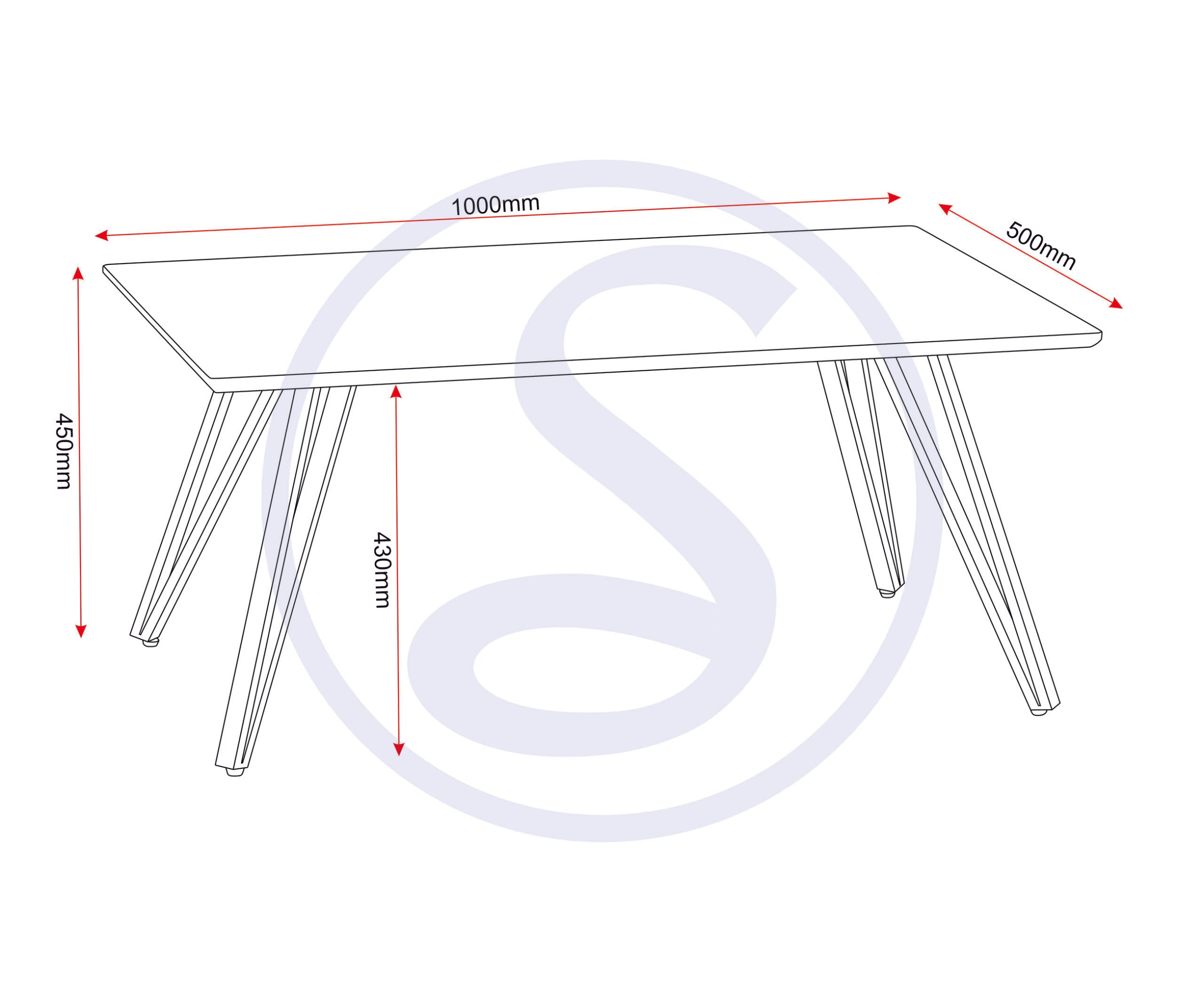 Marlow Coffee Table - White Marble Effect