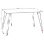Marlow Dining Table - White Marble Effect
