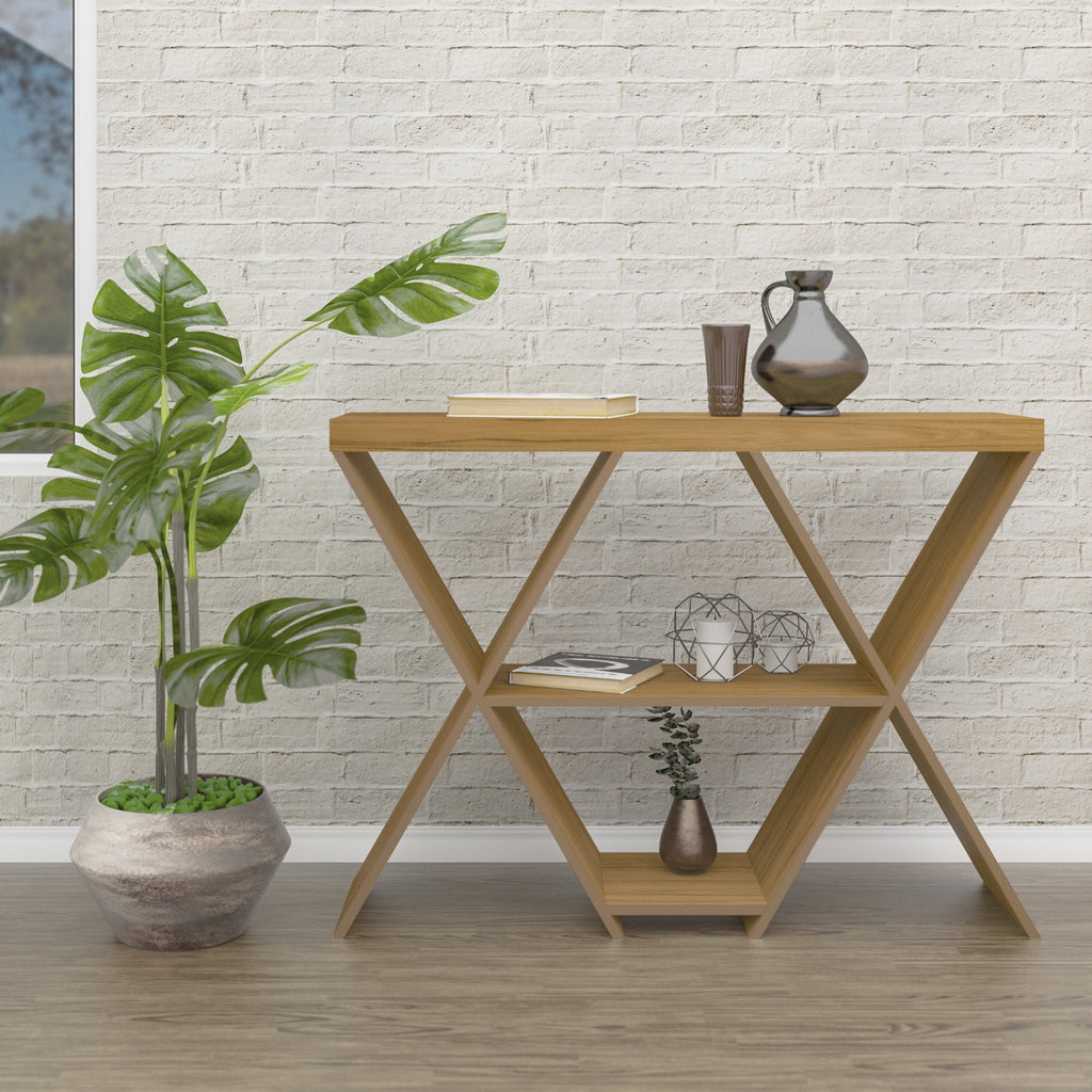 Naples Console Table - Oak Effect