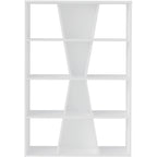 Naples Medium Bookcase - White
