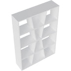 Naples Medium Bookcase - White