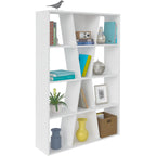 Naples Medium Bookcase - White
