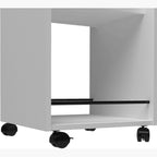 Naples Serving Cart/Side Table - White