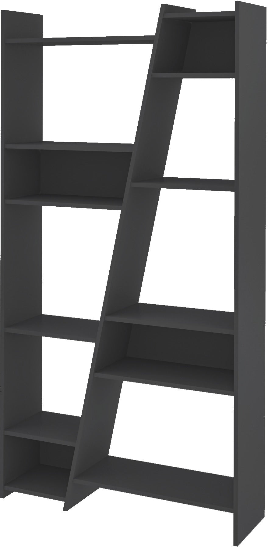 Naples Tall Bookcase - Grey