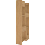 Naples Tall Bookcase - Oak Effect