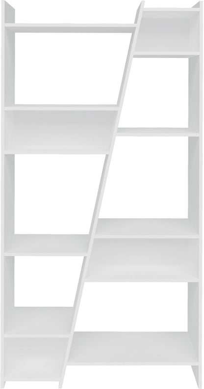 Naples Tall Bookcase - White