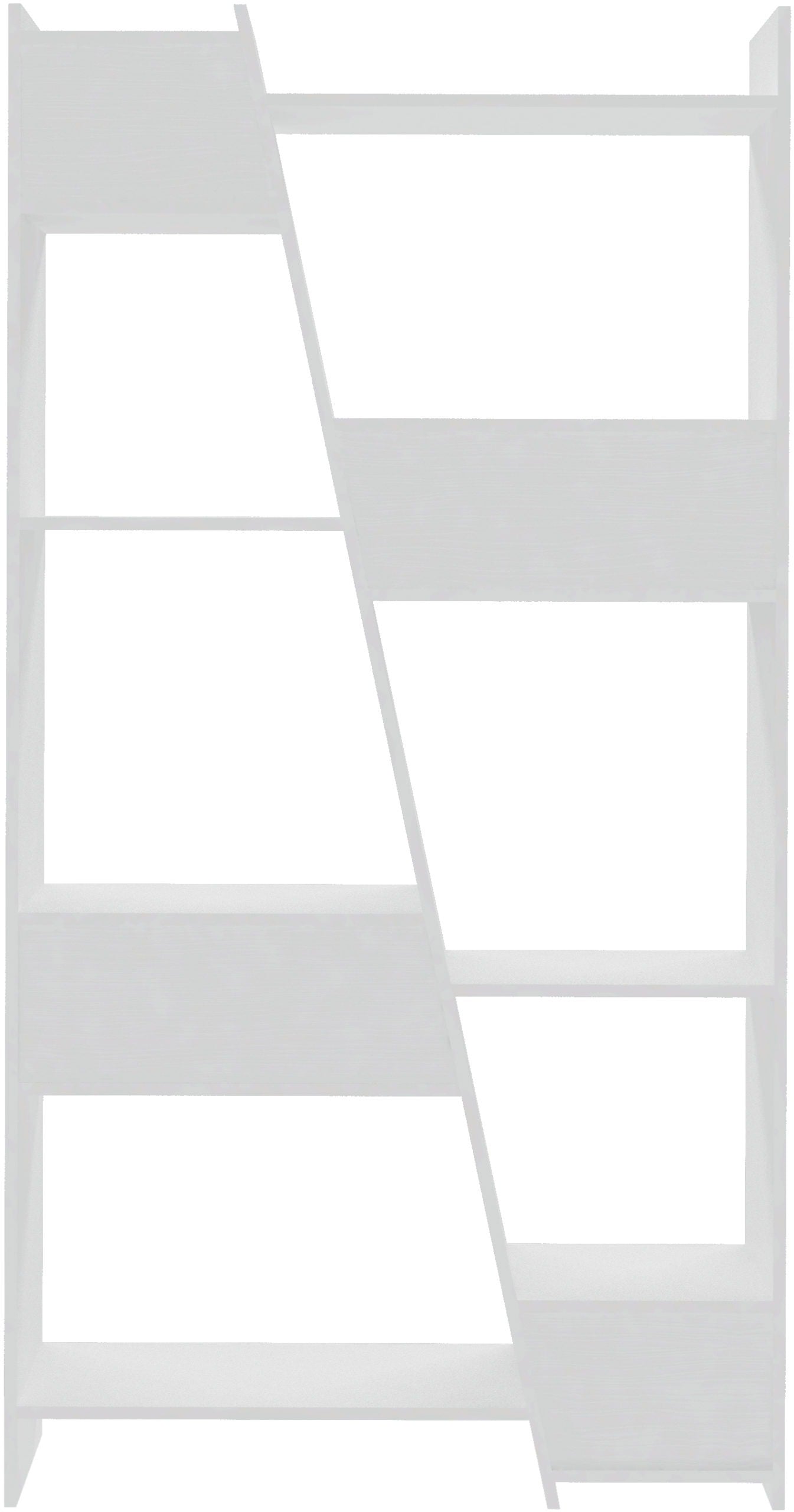 Naples Tall Bookcase - White
