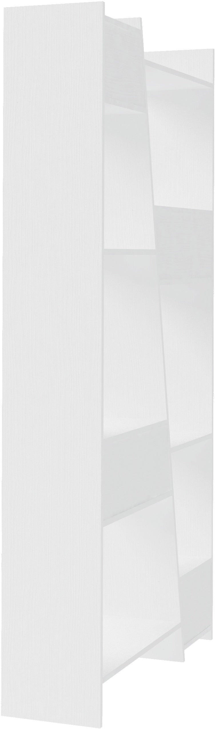 Naples Tall Bookcase - White