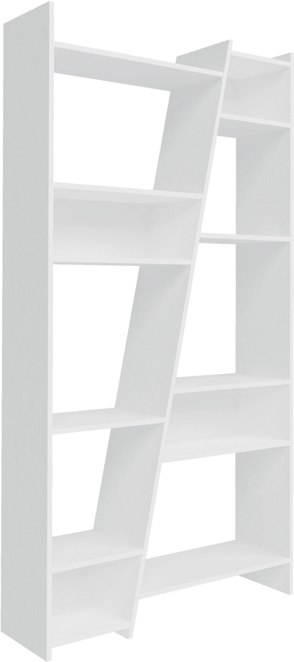 Naples Tall Bookcase - White