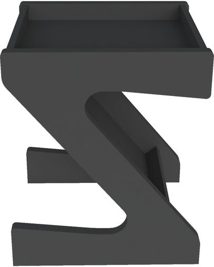 Naples Z Side Table - Grey