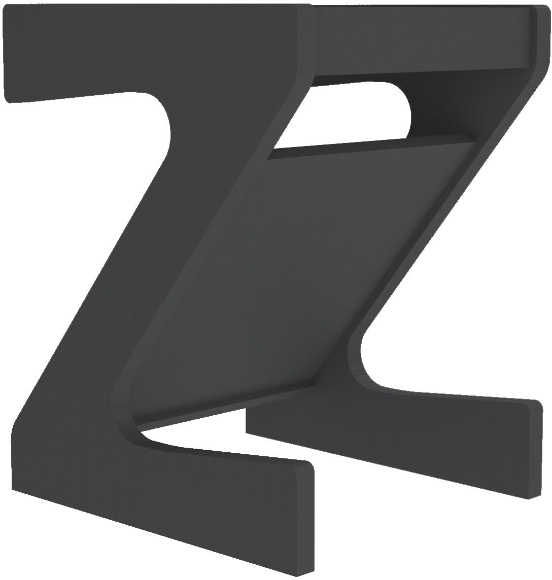 Naples Z Side Table - Grey