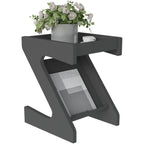 Naples Z Side Table - Grey