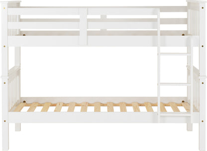 Neptune 3' Bunk Bed - White