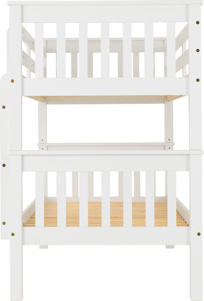 Neptune 3' Bunk Bed - White