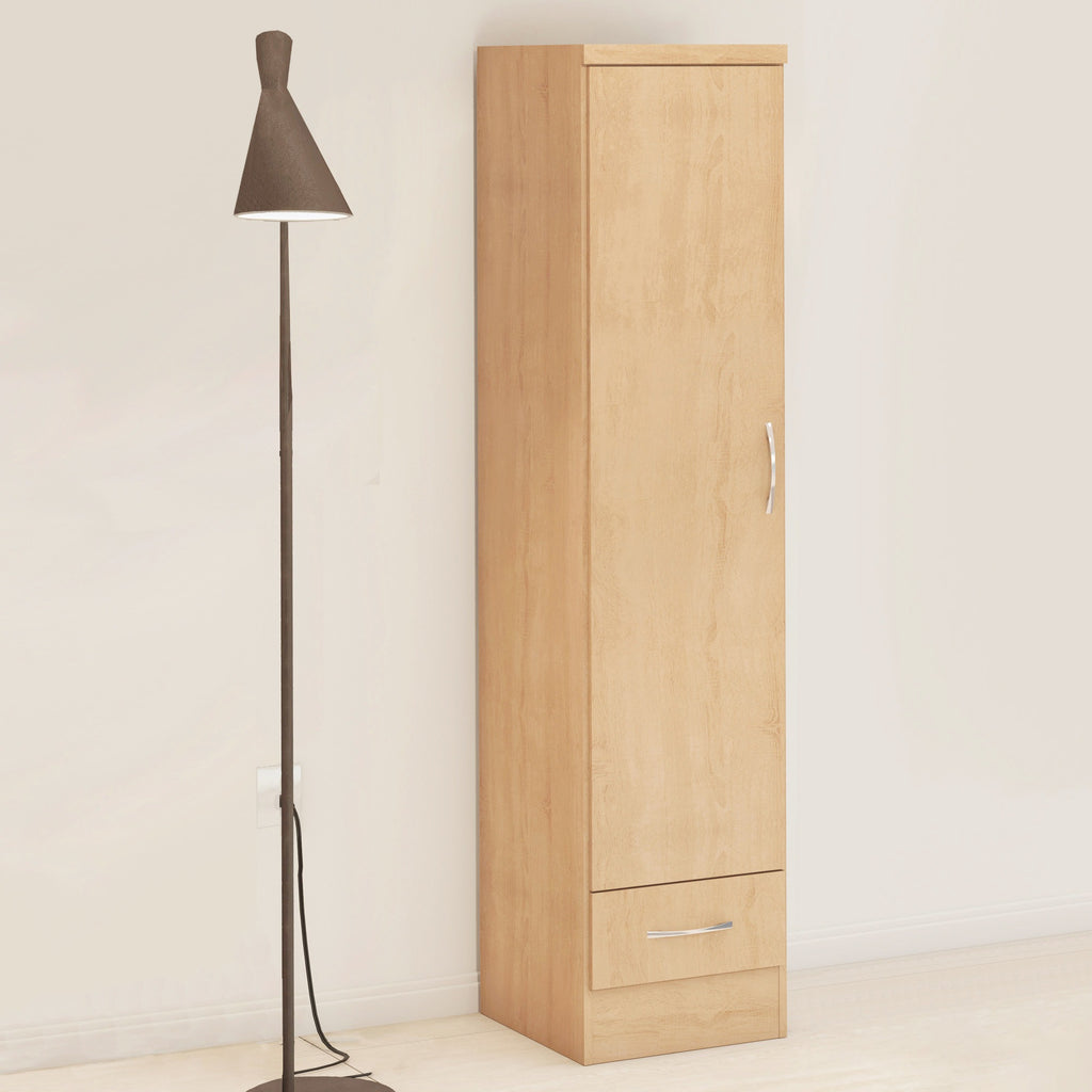 Nevada 1 Door 1 Drawer Wardrobe - Sonoma Oak Effect