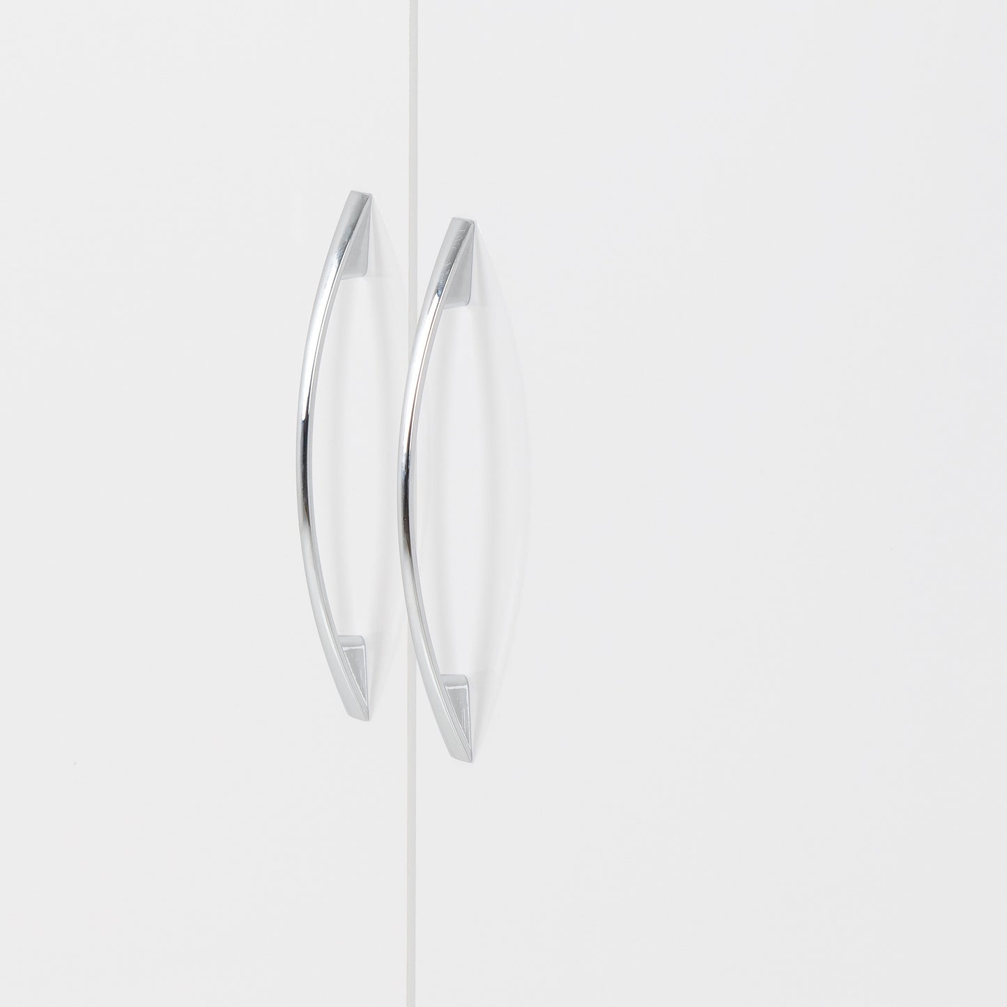 Nevada 2 Door Corner Wardrobe - White Gloss