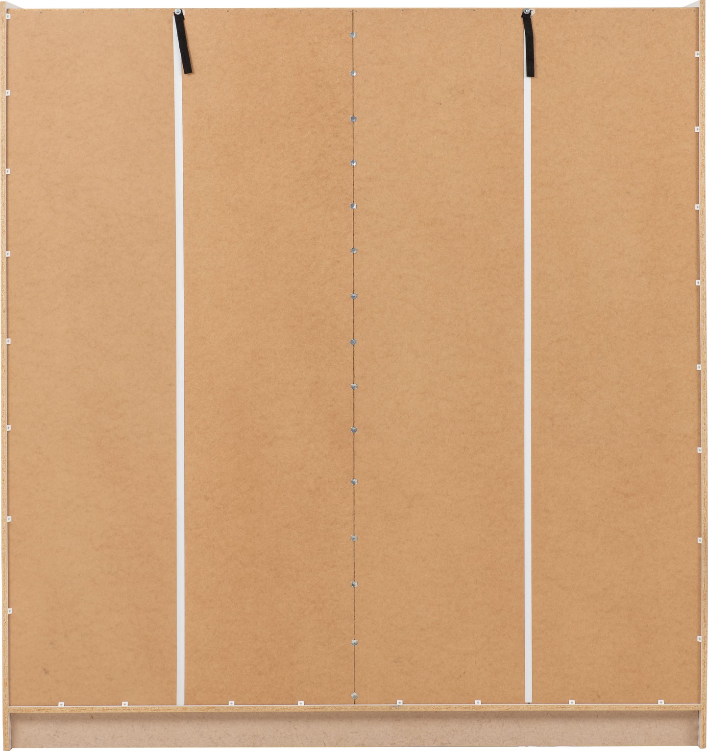 Nevada 2 Door Slider Wardrobe - White Gloss