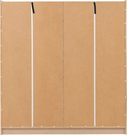 Nevada 2 Door Slider Wardrobe - White Gloss