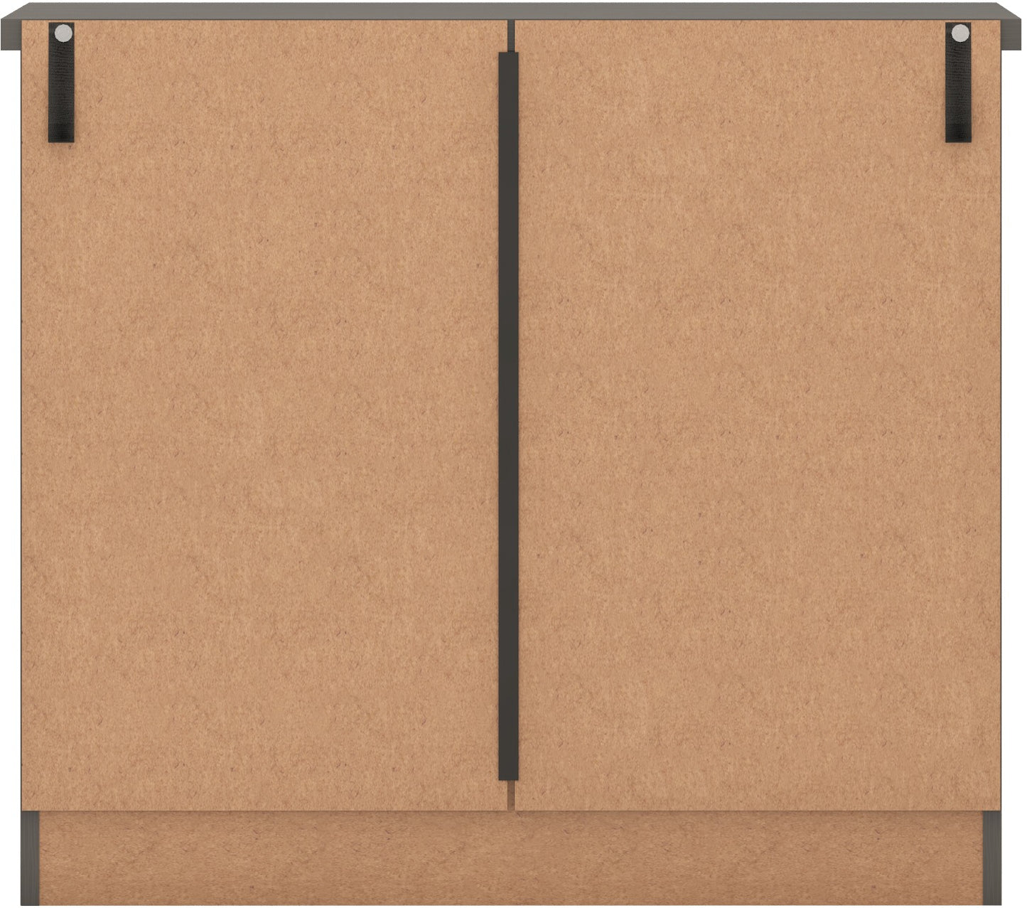 Nevada 3 Drawer Chest - 3D Effect Grey