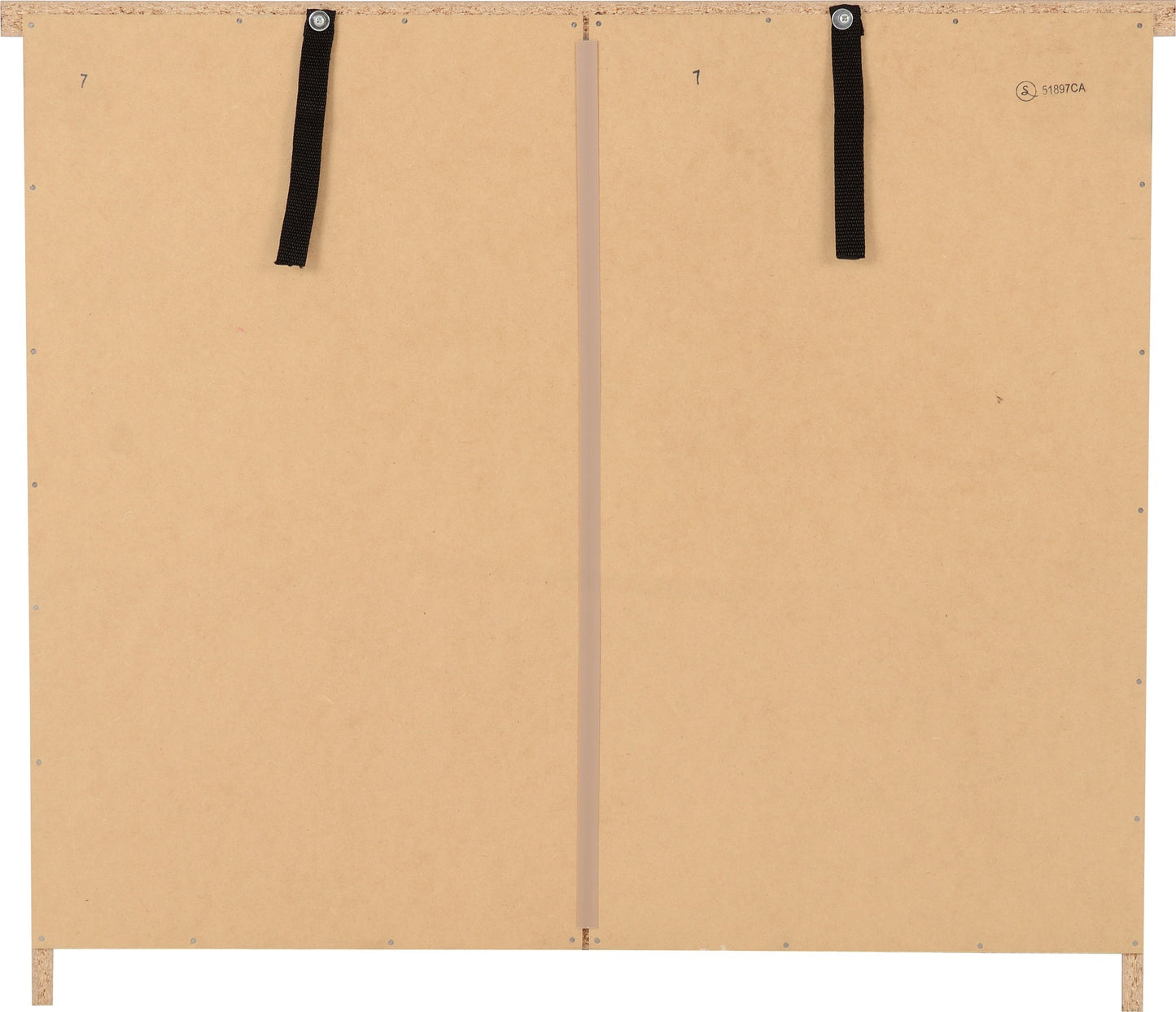 Nevada 3 Drawer Chest - Oyster Gloss/Light Oak Effect Veneer