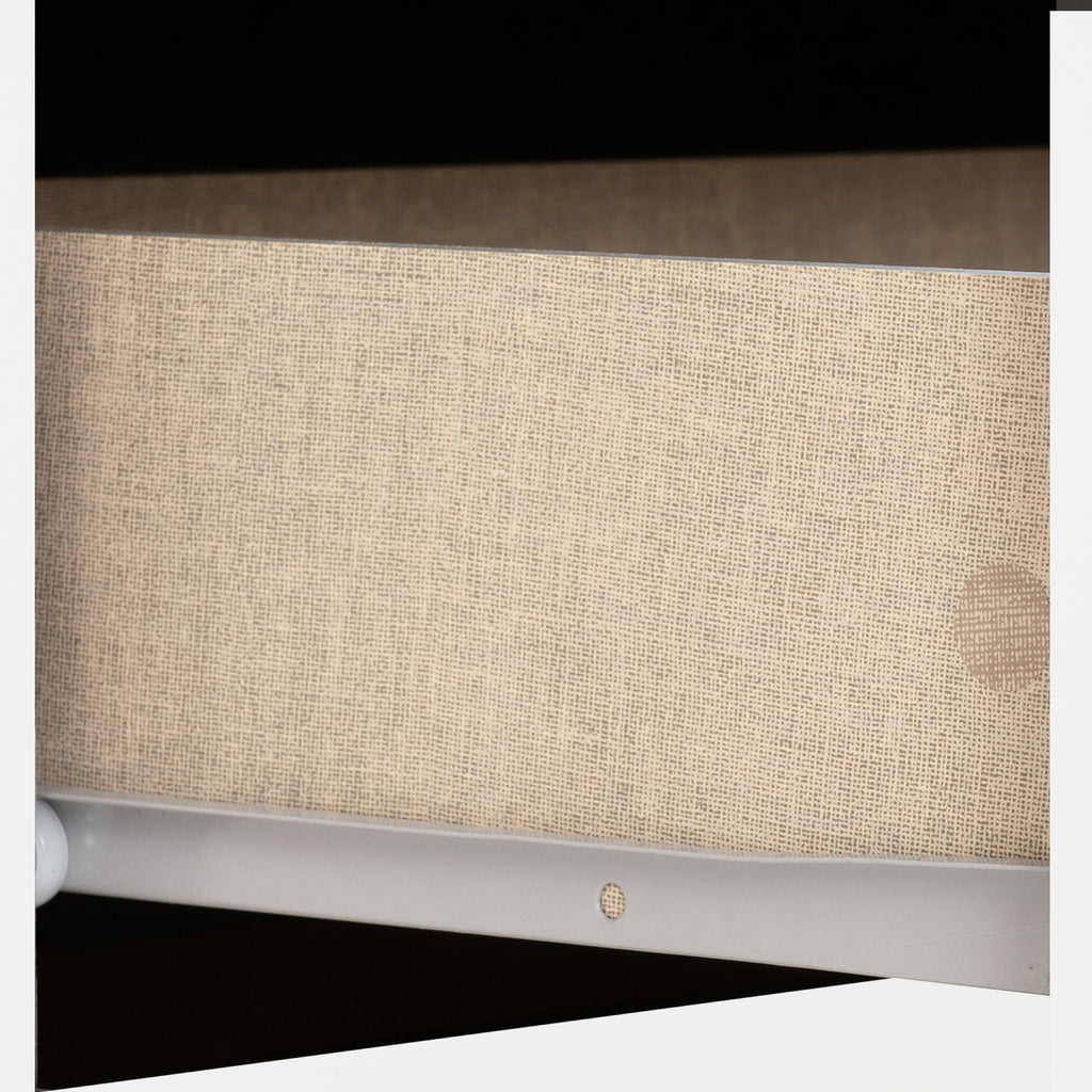 Nevada 4 Door 2 Drawer Wardrobe - White Gloss