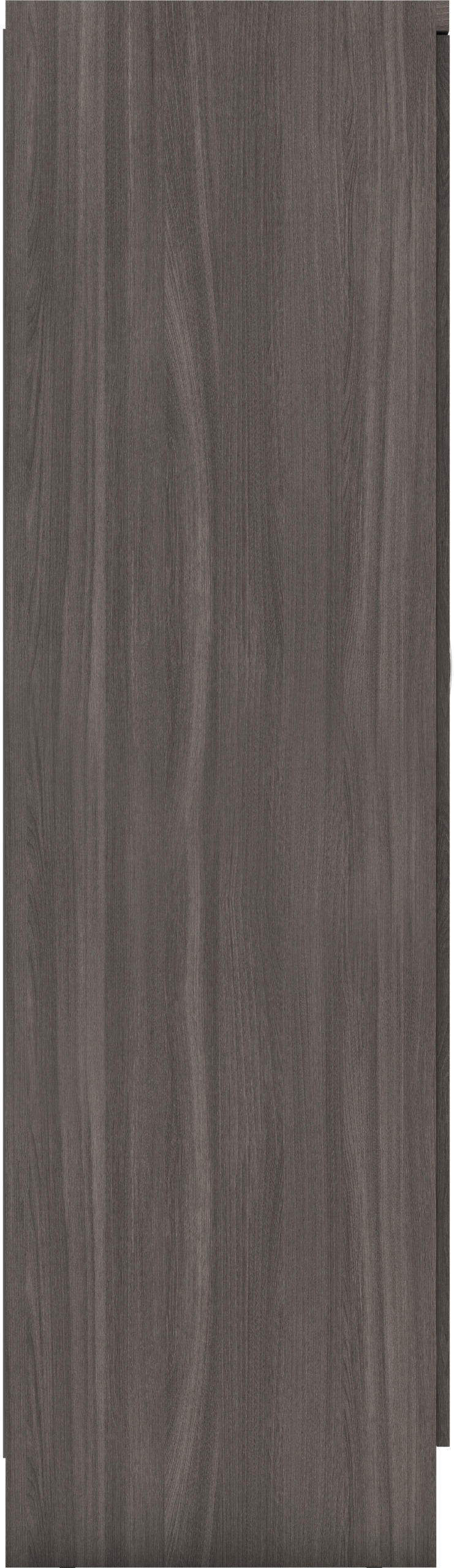 Nevada 6 Door 2 Drawer Wardrobe - Black Wood Grain