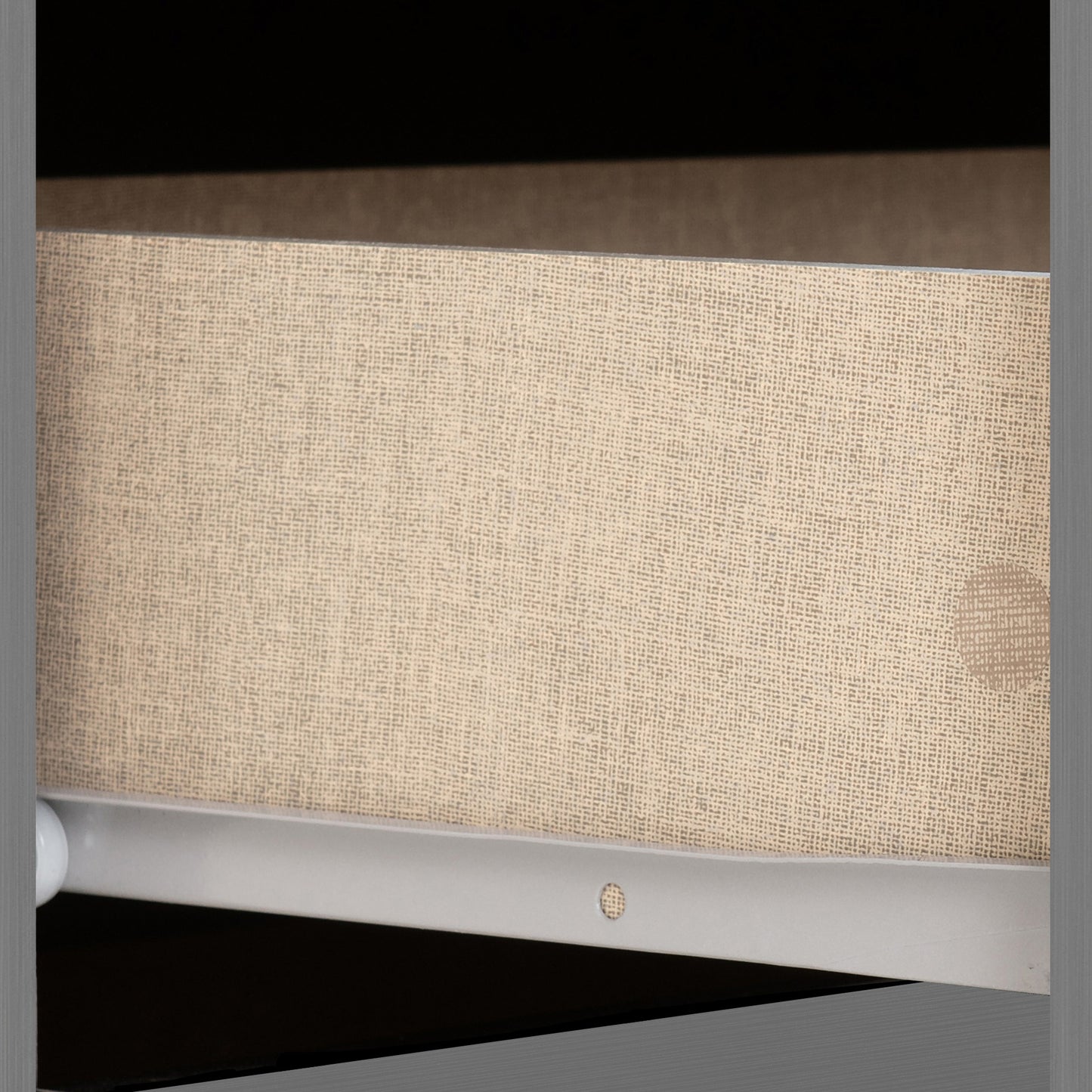 Nevada 6 Drawer Chest - 3D Effect Grey