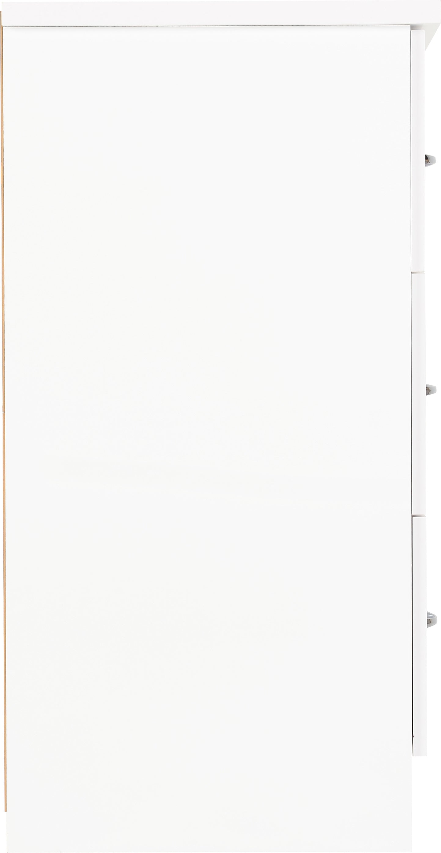 Nevada 6 Drawer Chest - White Gloss