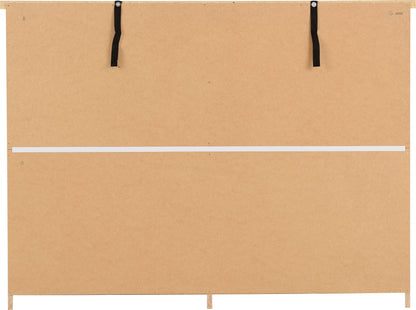 Nevada 6 Drawer Chest - White Gloss