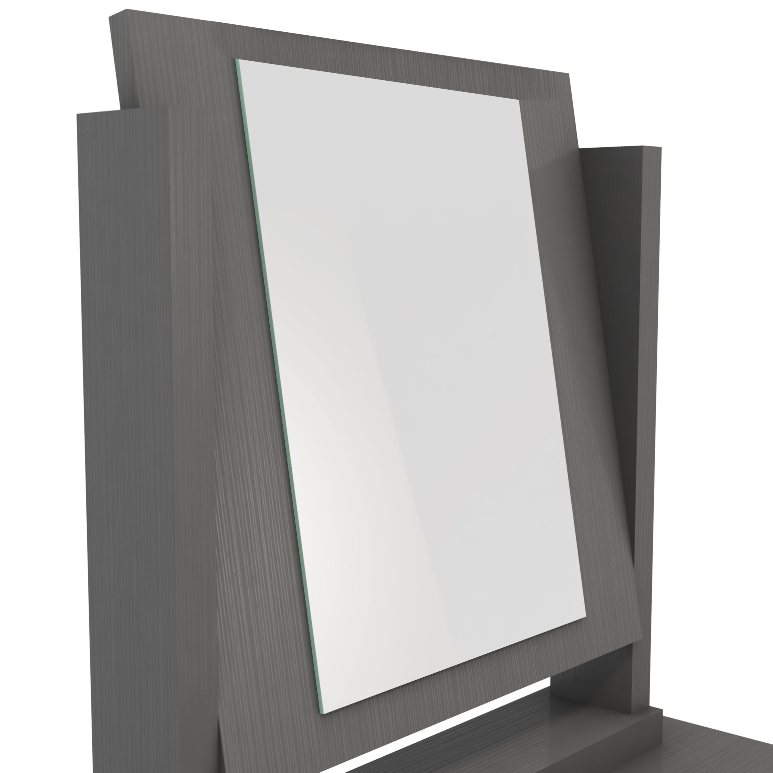 Nevada Dressing Table Set - 3D Effect Grey