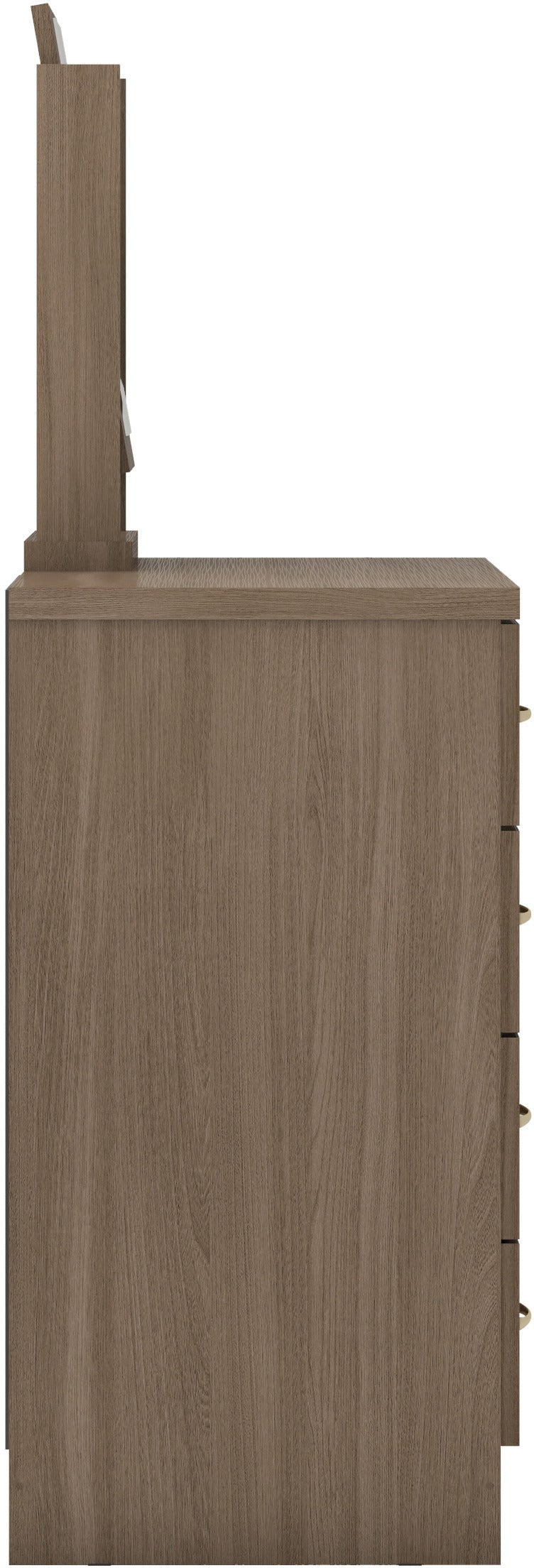 Nevada Dressing Table Set - Rustic Oak Effect