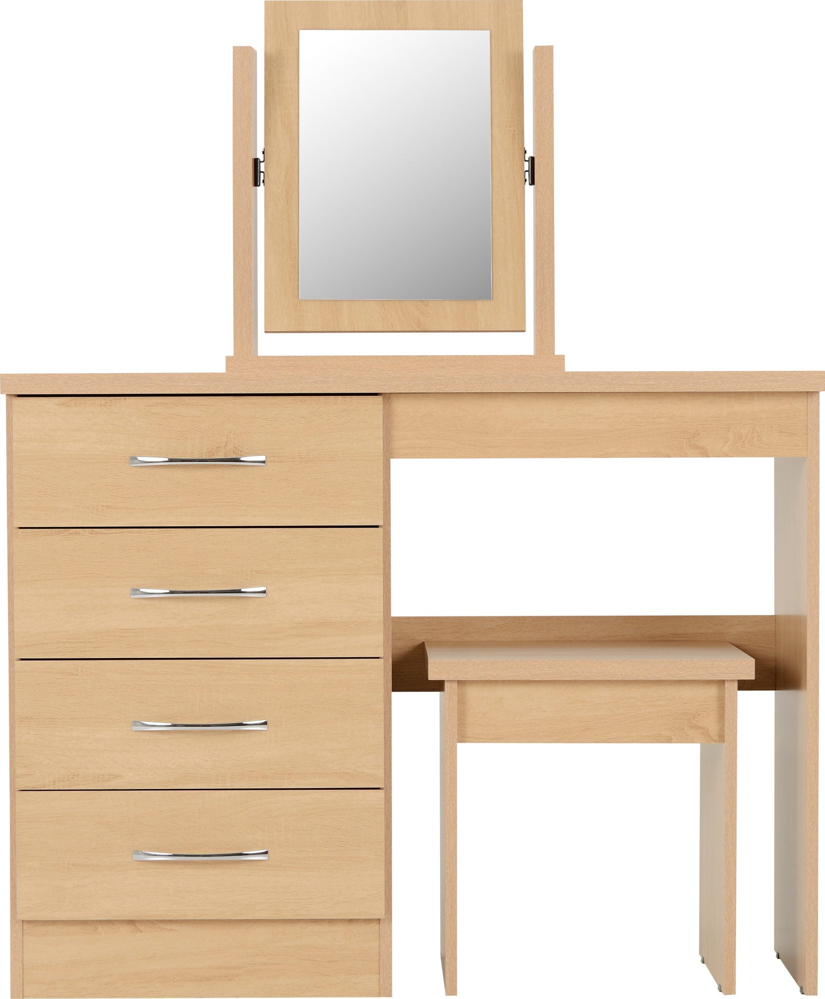 Nevada Dressing Table Set - Sonoma Oak Effect