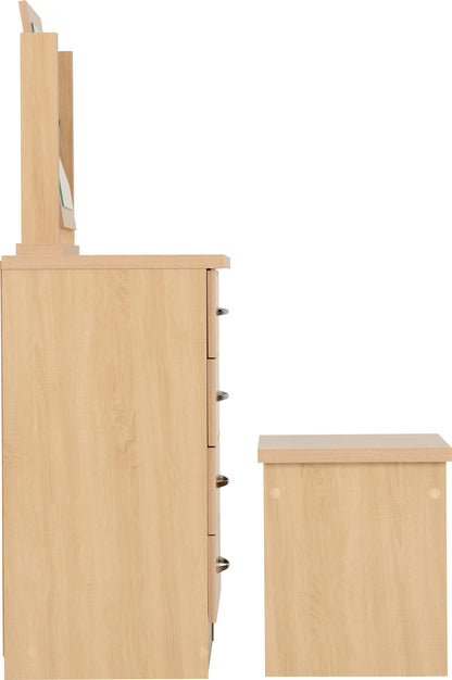 Nevada Dressing Table Set - Sonoma Oak Effect