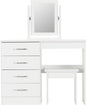 Nevada Dressing Table Set - White Gloss