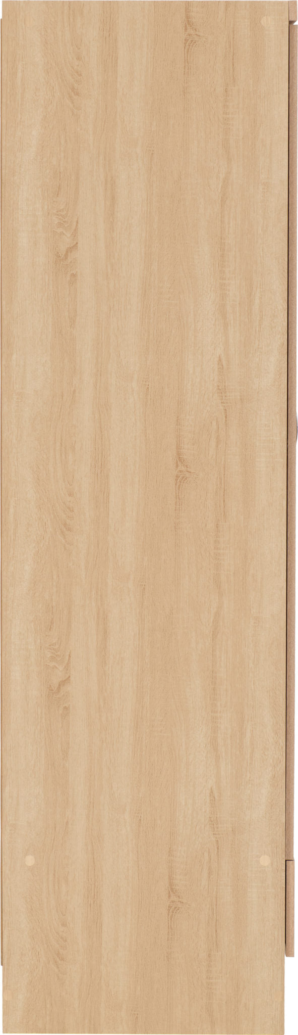 Nevada Mirrored 2 Door Wardrobe - Sonoma Oak Effect
