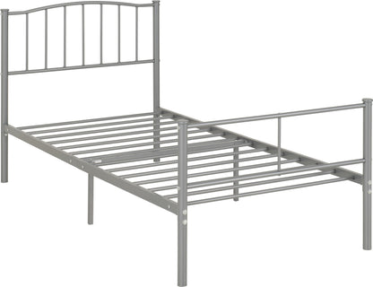 Newton 3' Bed - Silver