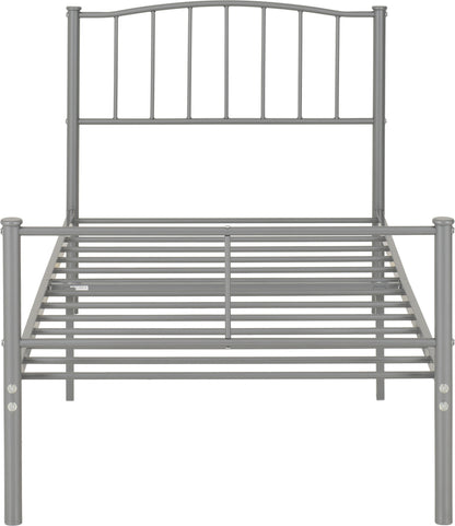 Newton 3' Bed - Silver