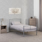Newton 3' Bed - Silver