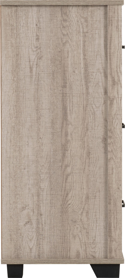 Oliver 6 Drawer Chest - Light Oak Effect