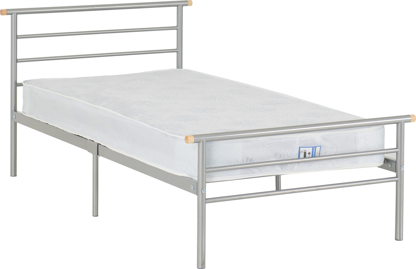 Orion 3' Bed - Silver