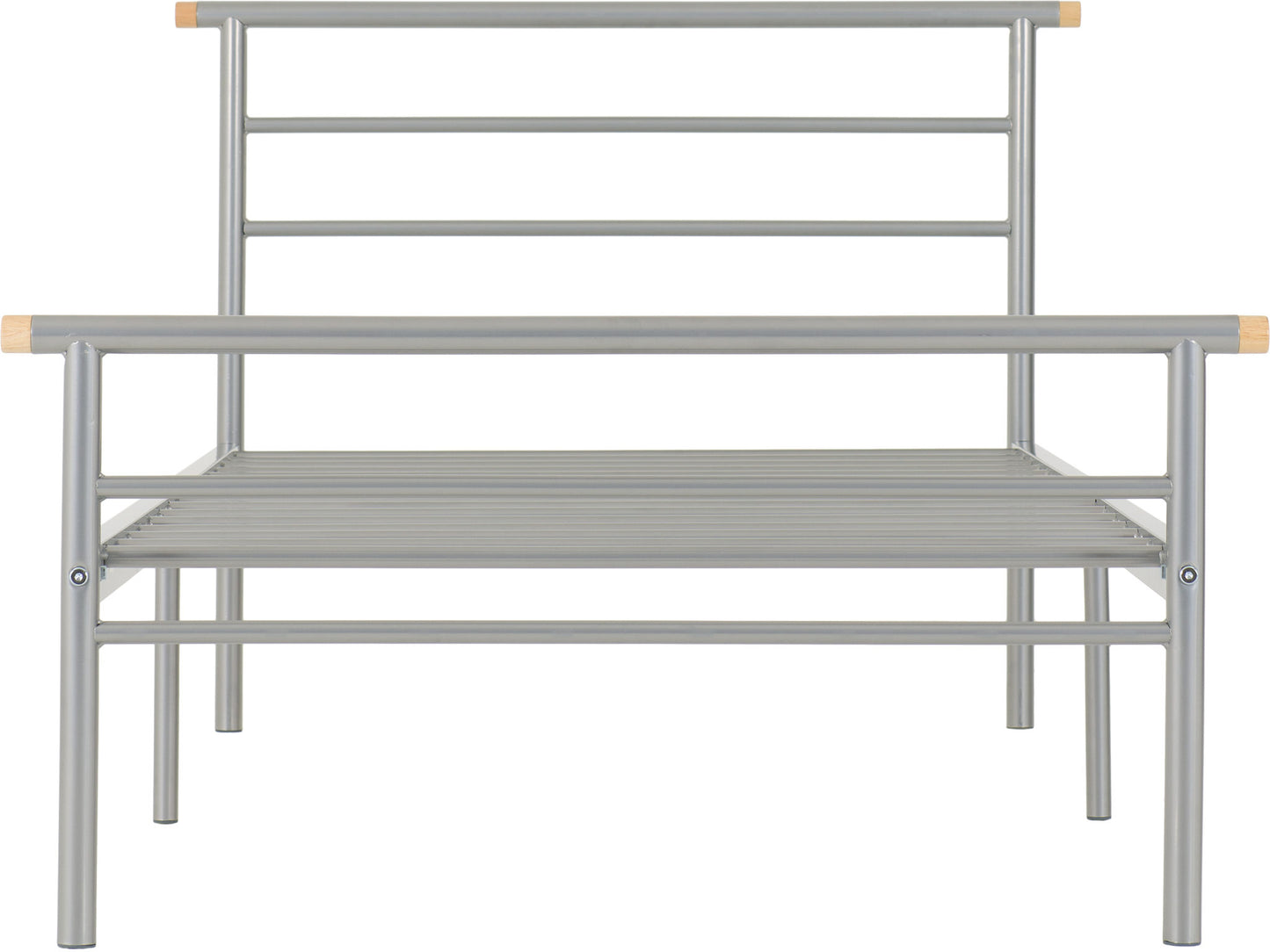 Orion 3' Bed - Silver