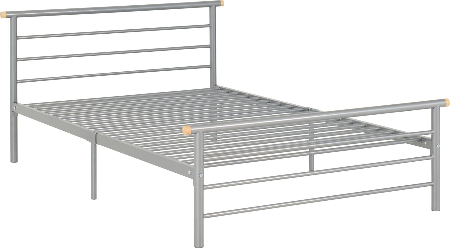 Orion 4' Bed - Silver