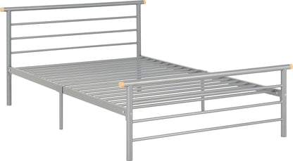Orion 4' Bed - Silver