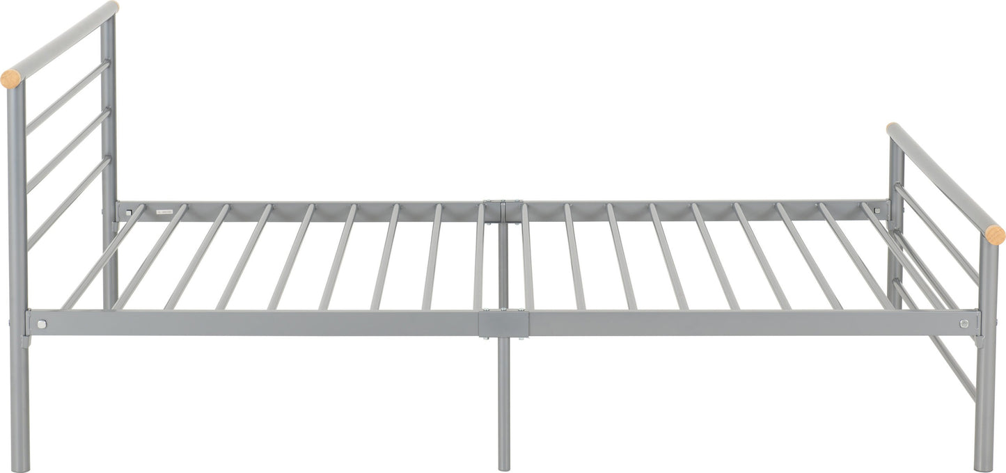 Orion 4' Bed - Silver